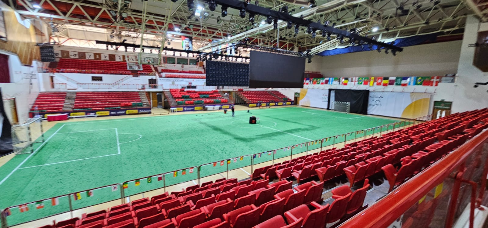 Sports hall and court rental facility in Dubai